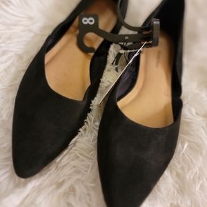 Time And Tru Black Flats